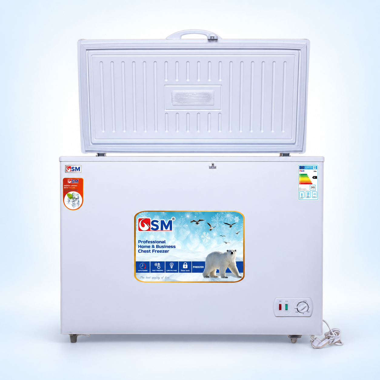 Congélateur horizontal GSM SMH-035AC de 350 litres