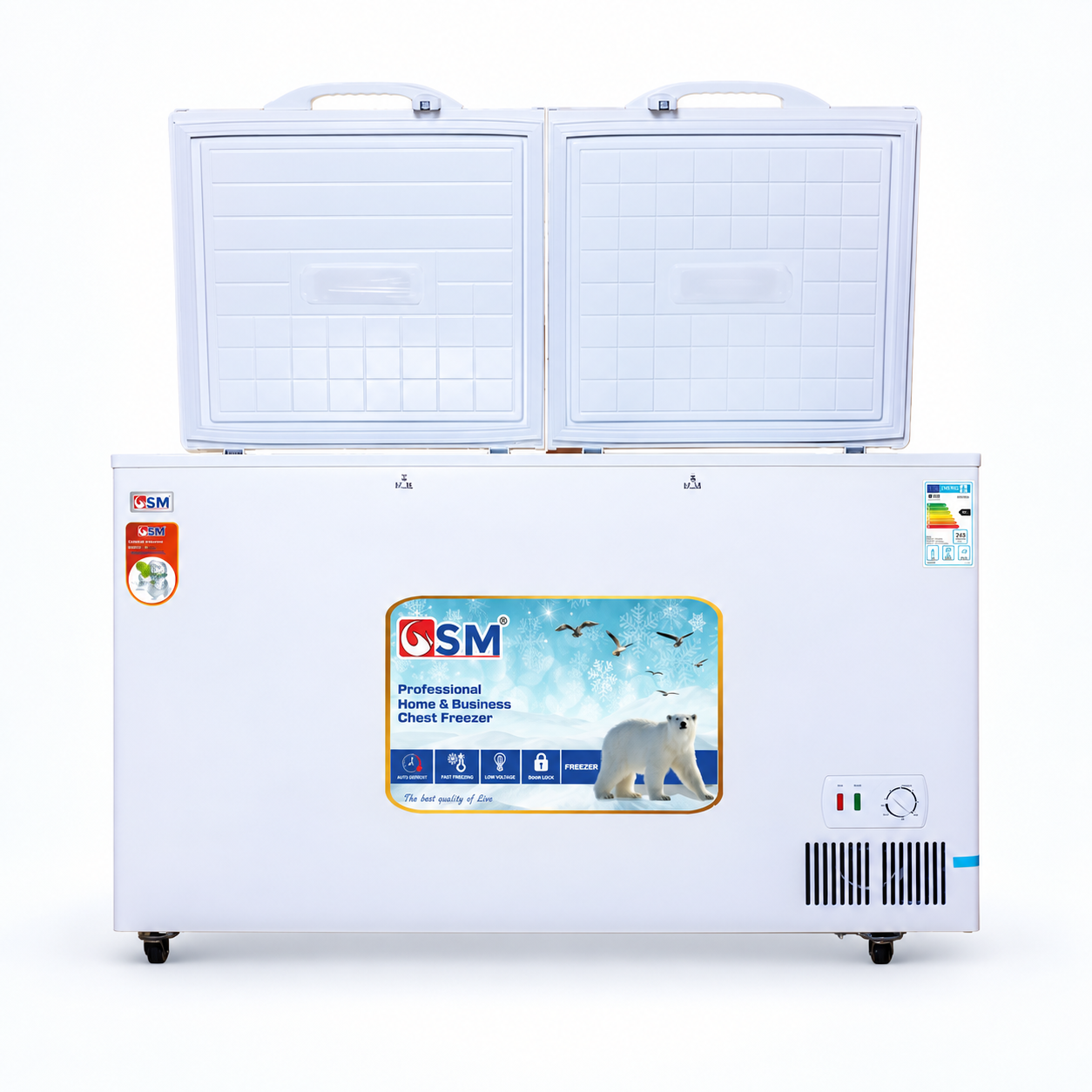 Congélateur horizontal GSM SMH-052AC de 525 litres