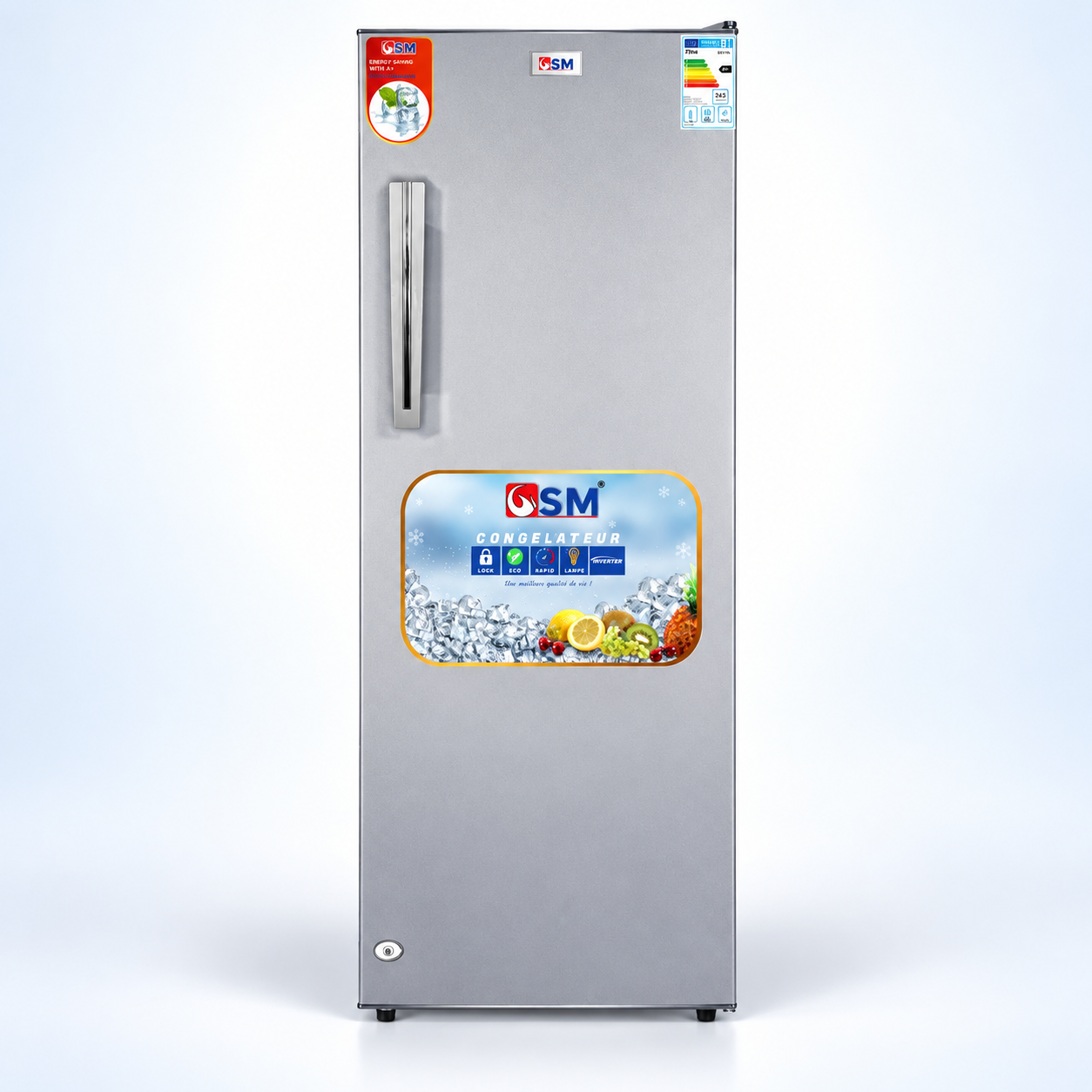 Congélateur vertical GSM SMV-37AC de 375 litres