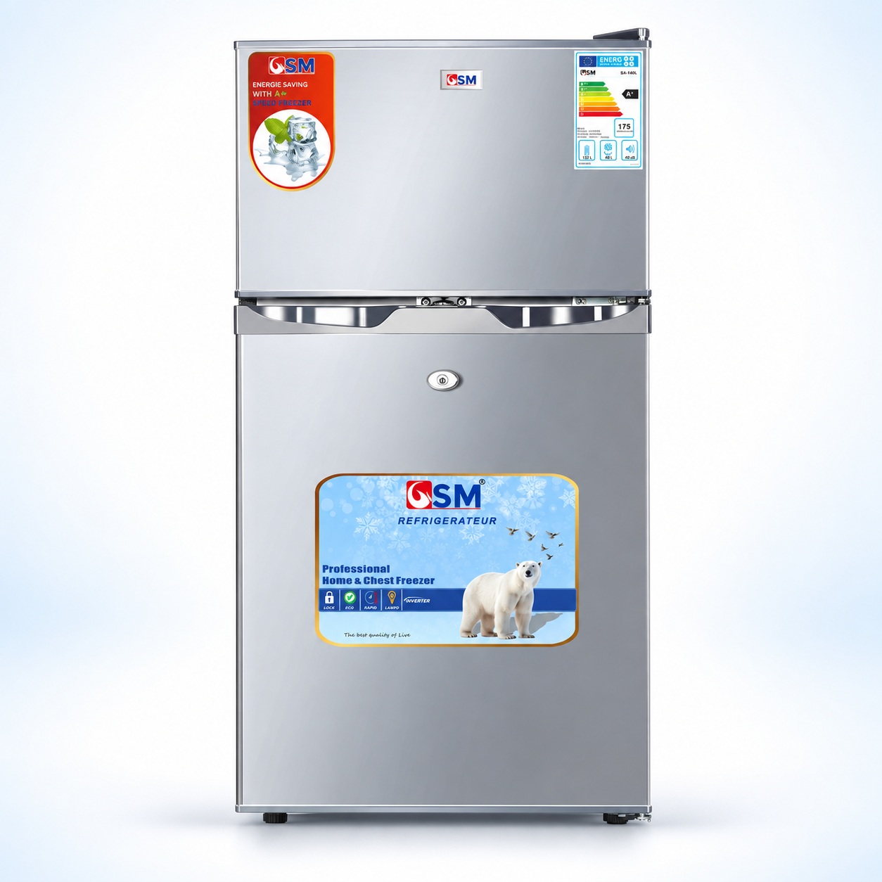 Réfrigérateur GSM SMRF-014AC de 140 litres